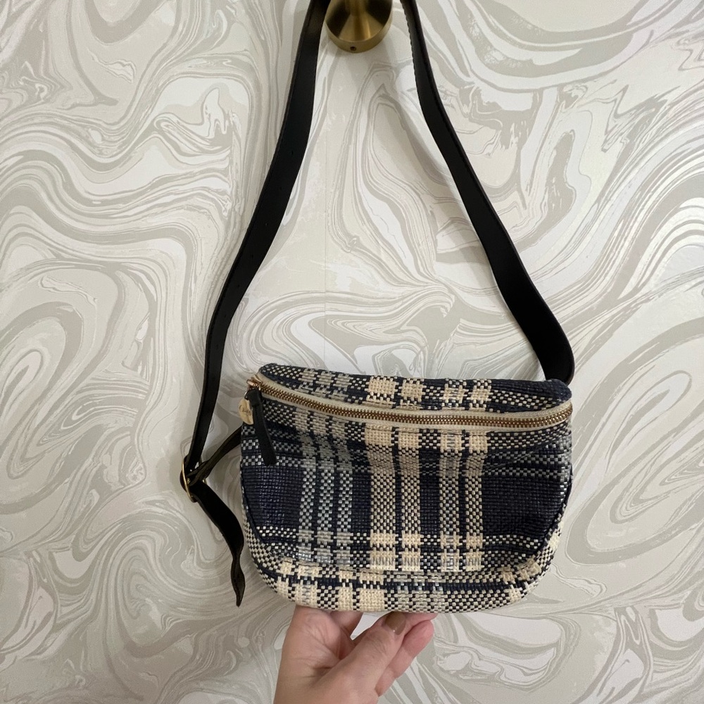 Clare V woven belt bag
